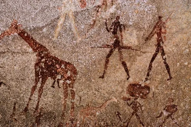 San (Buschmänner) Malerei, Südafrika